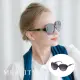 【ME&CITY】甜美秘戀雙色太陽眼鏡 品牌墨鏡 抗UV400(ME1213 L01)