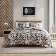 Kenneth Cole Abstract Leopard Quilt Cover Set