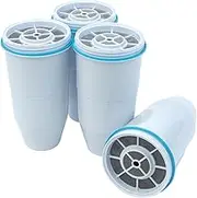 ZeroWater 4-Pack Replacement Filter Cartridges ZR-004, 4 Count (Pack of 1), Basic Pack