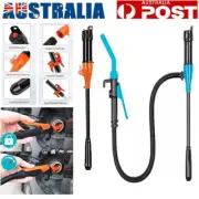 Battery Operated Electric Siphon Fuel Oil Water Petrol Liquid Transfer Pump Pipe