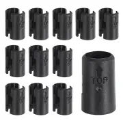 24pcs Wire Shelf Clips 1/2 Inch Wire Shelving Lock Clips 12Pairs