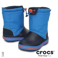 在飛比找蝦皮購物優惠-CRO002 Crocs™ 卡駱馳 卡駱班 兒童洛基雨靴-海