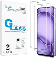 (2 Pack) KATIN Screen Protector for OPPO A40 4G Tempered Glass Film, Anti Scratch, Bubble Free, 9H Hardness, Case Friendly