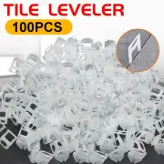 100PCS Tile Leveling System Clips Plier Tiling Spacer Tool Kit Wall Floor Clip