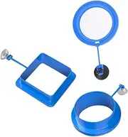 3pcs Aquarium Feeding Circle Cup Food Containers Fish Feeder for Small Fish Easy to Use and Install