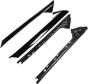 Apillar Trim Kit Aesthetic Driver and Passenger Side Interior and Exterior Vehicle Accessories