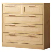 ALFORDSON 5 Chest of Drawers Rattan