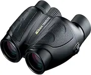 Travelite 8x25 Black Binoculars 7277 | Compact & Lightweight Binocular, Mutlilayer-Coated Lenses, Aspherical Lenses, Rubber Grip Panels, Carbon-Fiber Reinforced Body | Official Nikon USA Model