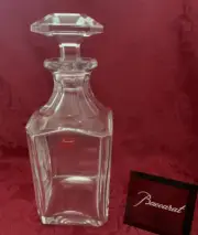 NEW FLAWLESS BACCARAT Glass PERFECTION Crystal LIQUOR WHISKEY DECANTER STOPPER