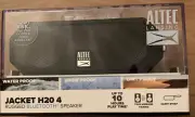 Altec Lansing Jacket H20 4 Black Rugged Bluetooth Speaker Waterproof Portable