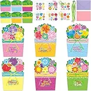 Fancy Land Mothers Day Card Making Kit DIY Flower Crafts for Kids