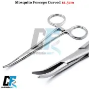 Dog Ear Hair Puller Pet Grooming Hemostat Locking Forceps Curved Veterinary CE
