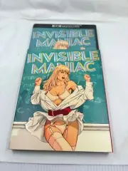 Invisible Maniac (1990) 4K UHD Blu-ray With Slipcover Sealed Vinegar Syndrome