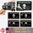 whiteness Privilege Card Sticker, 4Pcs Debit Card Stickers