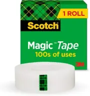 Magic Tape 19MM X 33M 1 Box/Pack Sticky Tape, Office Tape, Matte, Matte Tape