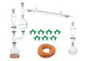 Essential Oils Extraction Apparatus, 23 Piece Set - Glass Steam Distillation -