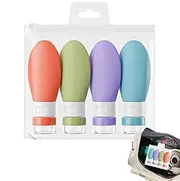 Travel Size Toiletries Bottles | LeakProof Travel Bottles Set,Refillable Traveling Size Liquid Containers, Portable Storage Organization For Shampoo Conditioner Lotion