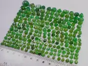 550 Carat Demantoid Garnet Double Terminated Transparent Crystals Balochistan PK