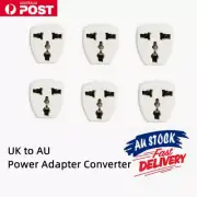 3/5PACK Portable UK to AU Power Adapter Converter Wall Plug Socket Travel