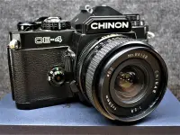 在飛比找Yahoo!奇摩拍賣優惠-CHINON CE-4 + CHINAR 28mm 2.8 