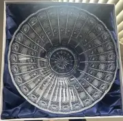 BOHEMIA 500 PK Hand Cut Lead Crystal Centerpiece Bowl - 13.75” - Brand New