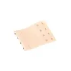 Bra Extender 4 Hook Elastic Extension Strap Plus Size Clip On Maternity Nude 1X