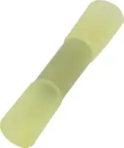 Yellow Heat Shrink Butt Connector Marine Automotive Waterproof 100 Pack