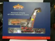 Bachmann 38-803 Ransomes & Rapier 45 Ton Steam Crane R.S.1097 BR Signal Red BNIB