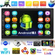 Android 10.1 Car Stereo Radio Double 2 Din GPS Wifi Touch Screen FM USB 7 Inch