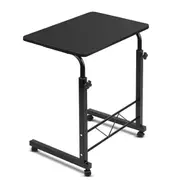 [Unbranded] Artiss Laptop Desk Table Adjustable 60CM Black