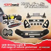 4X4FORCE Performance AP Bull bar Light Winch for Ford Ranger PX T7