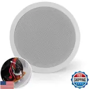 Pyle Ceiling and Wall Mount Speaker - 8” 2-Way 70V Audio Stereo Sound Subwoof