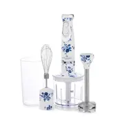 Laura Ashely 2 Speed 180 Watt Hand Blender Set - China Rose - LACR180HBS