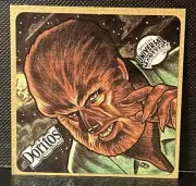 RARE 1991 VINTAGE DORITOS UNIVERSAL MONSTERS STICKER WOLFMAN WEREWOLF MONSTER