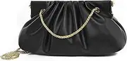 [TRBSXRT] Stylish Cloud Bag Purse - Luxurious Leather Handbag with Gold Chain Strap, Ideal for Any Occasion