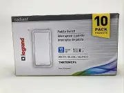LEGRAND Pass & Seymour TM870WCP6 White Single Paddle Switch 15amp - Pack Of 10