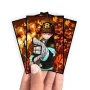 Shinra Kusakabe Card Sleeves - Fire Force | Yugioh | Pokémon