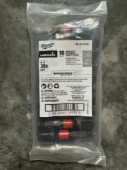 Milwaukee 48-32-5700 Lineman 7/16" - 1/2" Impact Socket Adapter (10 Pack)