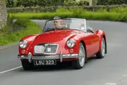 Drive Dads Car a MGA Convertible - Lane Cove