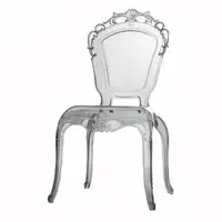 在飛比找蝦皮商城優惠-煙燻 餐椅 壓克力材質 透明餐椅 咖啡廳椅子 三色 CH09