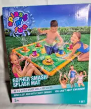 Gopher Smash Splash Mat Splash N’ Fun Like Whack a Mole in Water Sprinkler