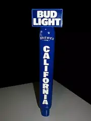 Bud Light Tall California Beer tap handle lot Pull Budweiser Domestic Brand