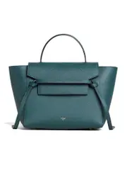 Celine Micro Belt Bag in Grained Calfskin in Amazone