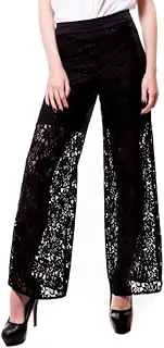 [Generic] Women's Pull on Flare Leg Lace Pant