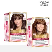 在飛比找momo購物網優惠-【LOREAL Paris 巴黎萊雅】優媚霜三重護髮染髮霜(