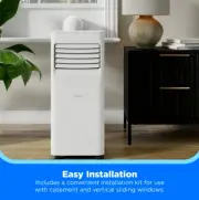 Midea MAP05R1AWWT-T 5,000 BTU (8,000 ASHRAE) 115V Portable Air Conditioner with