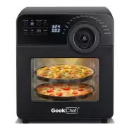 Geek Chef Air Fryer Toaster Oven, 16 in 1 Digital Airfryer Oven with Rotisserie