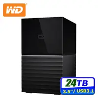 在飛比找PChome24h購物優惠-WD My Book Duo 24TB(12TBx2) 3.