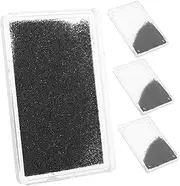 BUGUUYO Magnetic Field Iron Powder Box Physics Teaching Instrument Abs Material Visible Magnetic Lines for Labs