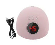 24W LCD Display UV Nail Dryer Dual Light Sources Gel Polish Lamp Light Curing Manicure Machine